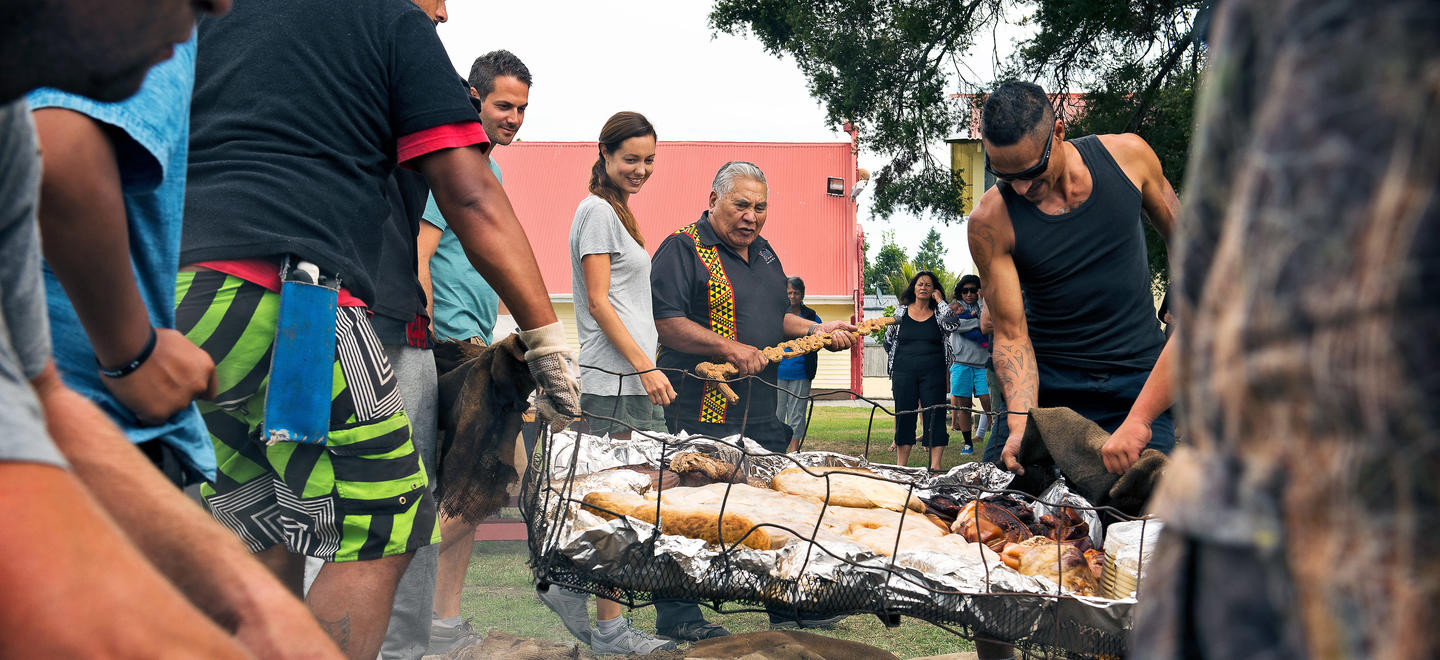 Maori Hangi image